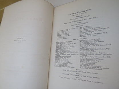 The Annals of Banff Compiled By William Cramond 1891 Volume I book image 6