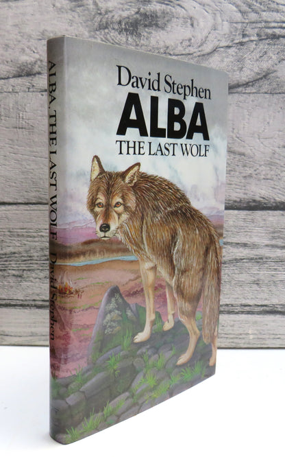 Alba, The Last Wolf By David Stephen 1986 book front cover