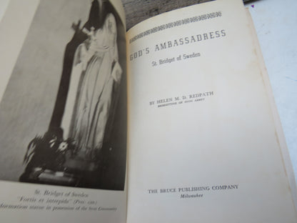 God's Ambassadress, St. Bridget of Sweden by Helen M. D. Redpath, 1947 book image 3