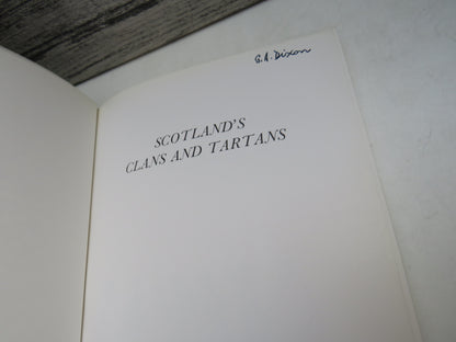 Scotland's Clans and Tartans By James Scarlett 1984 book image 3