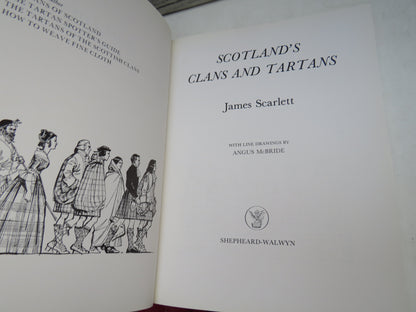 Scotland's Clans and Tartans By James Scarlett 1984 book image 4