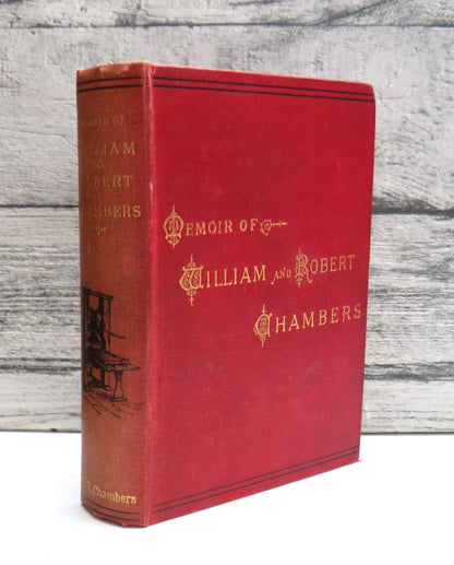 Memoir of William and Robert Chambers By William Chambers book front cover