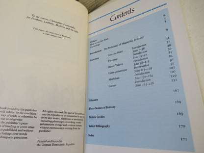 Megalithic Brittany A Guide To Over 350 Ancient Sites and Monuments By Aubrey Burl 1985 book image 5