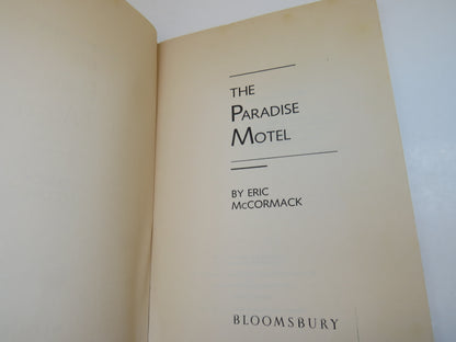 The Paradise Motel By Eric McCormack Uncorrected Book Proof 1989 book image 3