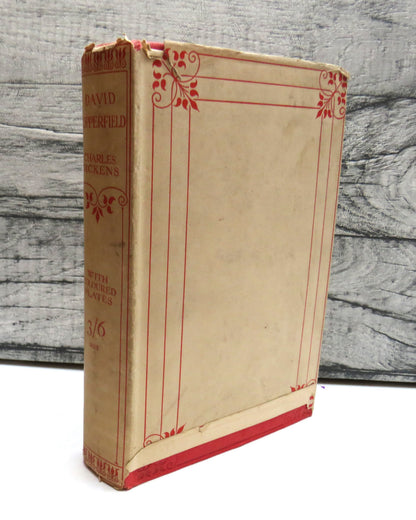 The Personal History of David Copperfield by Charles Dickens, with Forty Illustrations, Vintage Nove book front cover