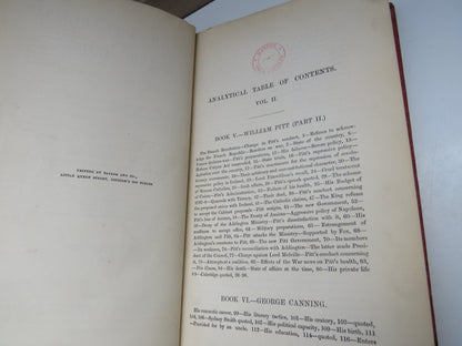 English Party Leaders and English Parties From Walpole to Peel By W. H. Davenport Adams Volume II 18 book image 5