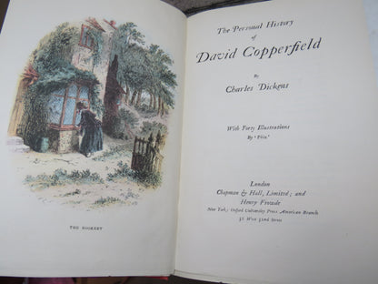 The Personal History of David Copperfield by Charles Dickens, with Forty Illustrations, Vintage Nove book image 3