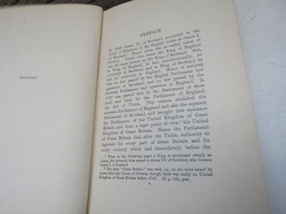 The Thoughts on the Union Between England & Scotland by A. Dicey, and R. Rait, 1920, Antique Book book image 5