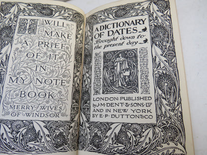 A Dictionary of Dates Brought Down To The Present Day book image 4