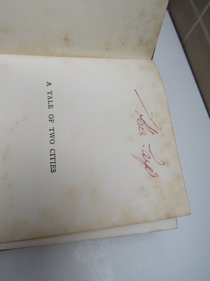 A Tale of Two Cities By Charles Dickens With Illustrations By John Jellicoe 1905 Antique Book book image 4