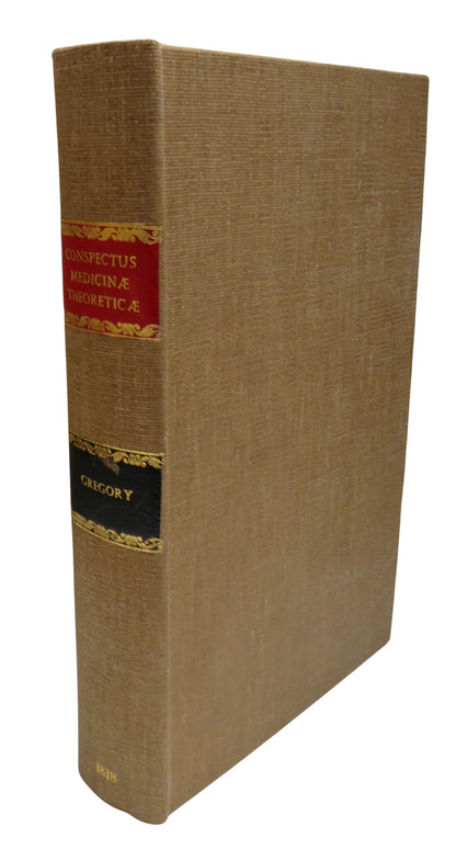 Conspectus Medicinae Theoreticae Ad Usum Academicum Auctore Jacobo Gregory 1818 book front cover
