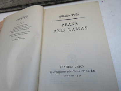 Peaks and Lamas by Marco Pallis, 1948 book image 3