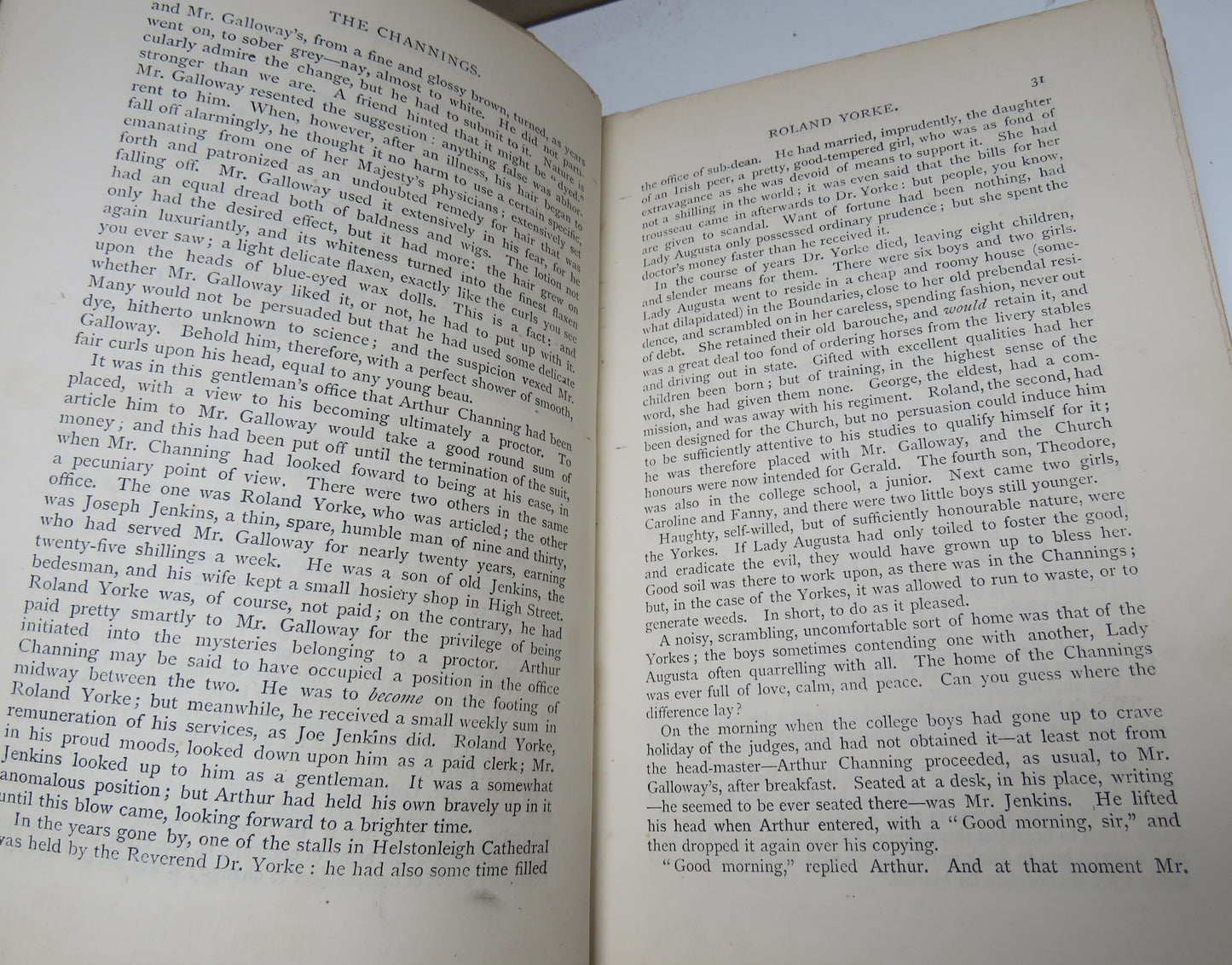 The Channings by Mrs. Henry Wood, 1893