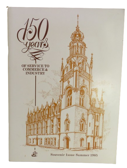 150 Years of Service To Commerce & Industry Souvenir Issue Summer 1985 Dundee book front cover