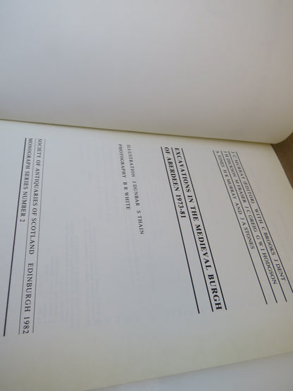Excavations In The Medieval Burgh of Aberdeen 1973-81 Edited By J C Murray No 2 book image 5
