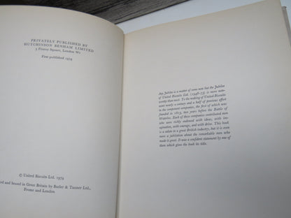 A Fell Fine Baker The Story of United Biscuits By James S. Adam 1974