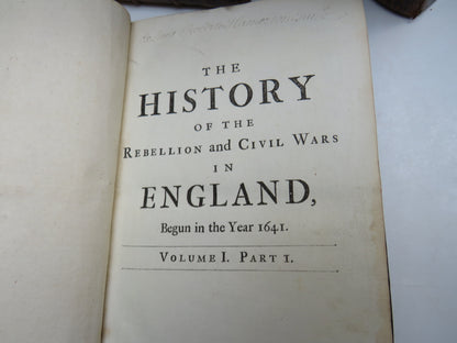 The History of the Rebellion and Civil Wars In England Begun In The Year 1641 By Edward Earl of Clar book image 5