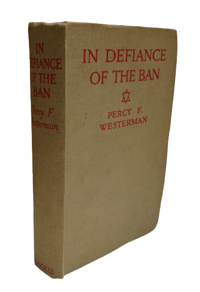 In Defiance of the Ban By Percy F. Westerman book front cover