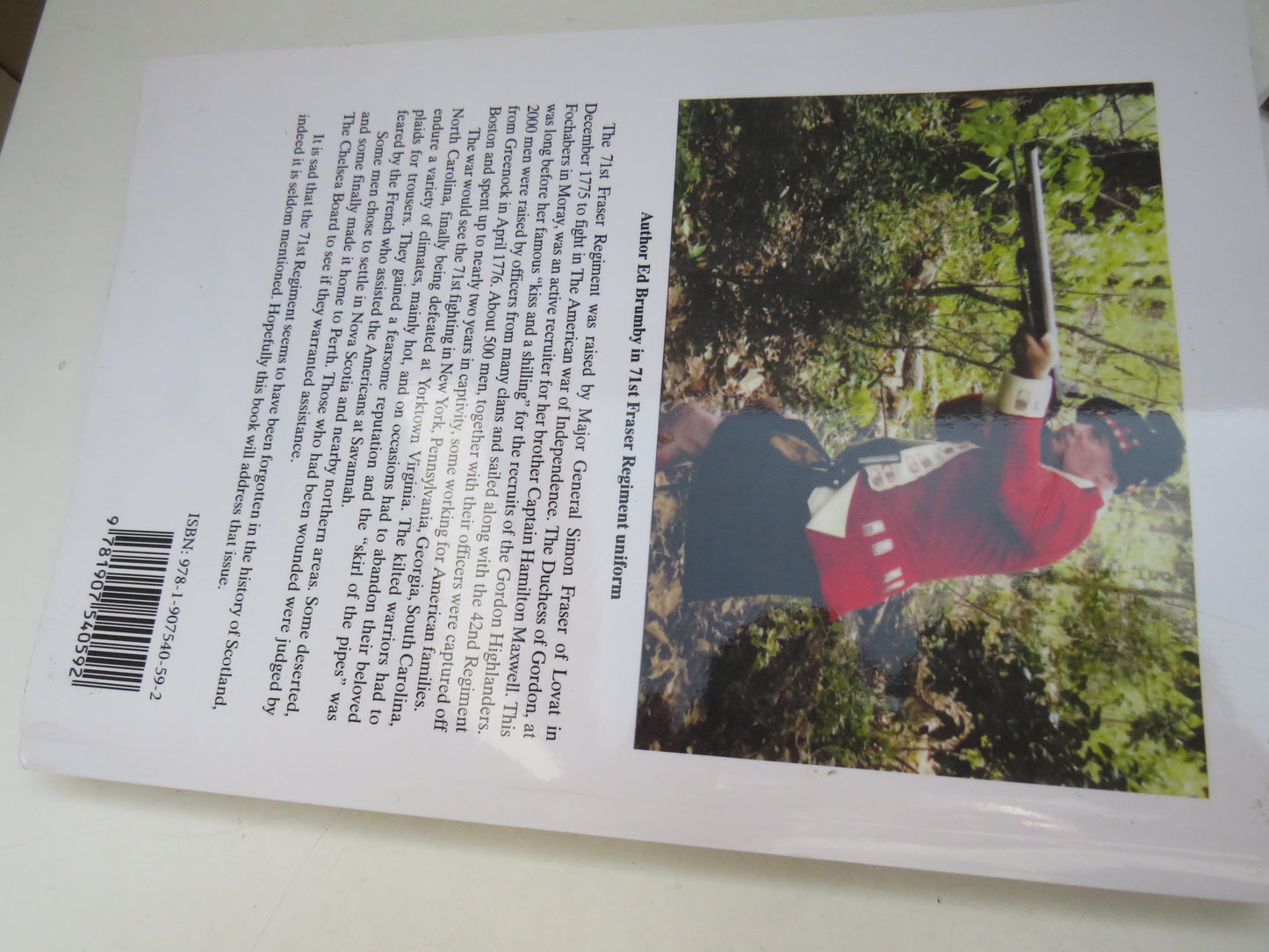 71st Fraser Highland Regiment In The American War of Independence 2012, book image 2