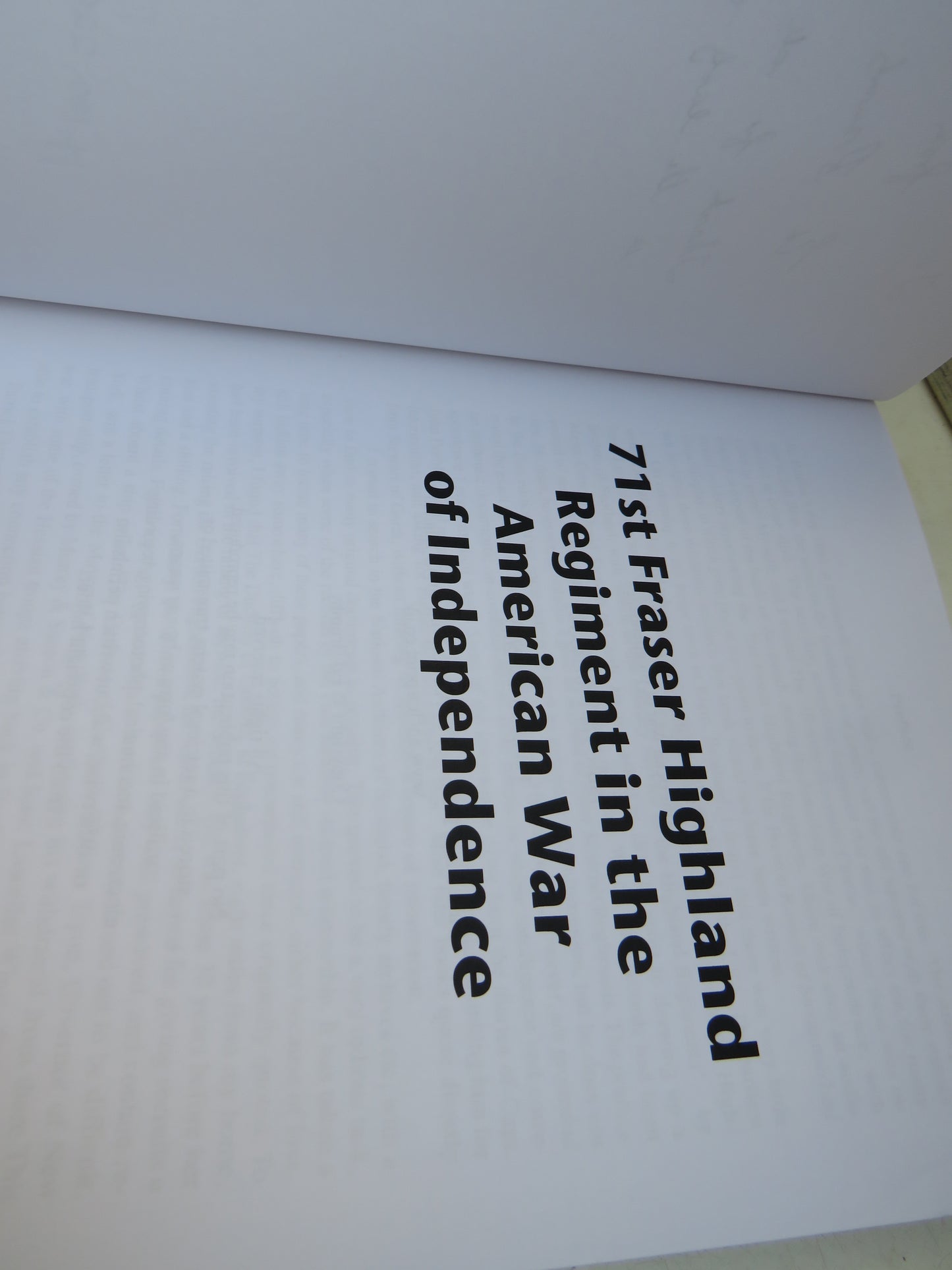 71st Fraser Highland Regiment In The American War of Independence 2012, book image 4