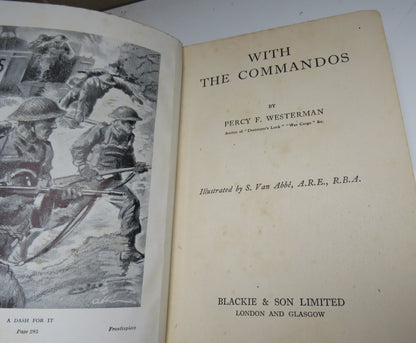 With The Commandos By Percy F. Westerman book image 3
