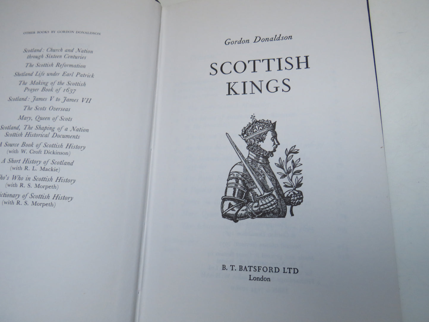 Scottish Kings By Gordon Donaldson 1977