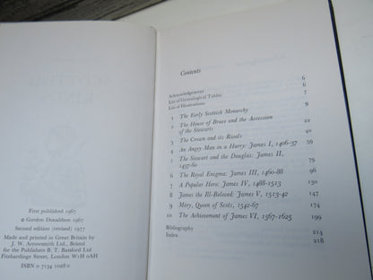 Scottish Kings By Gordon Donaldson 1977