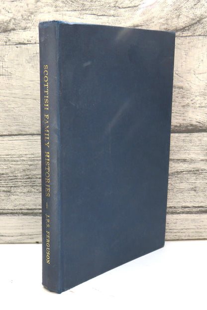 Scottish Family Histories Held In Scottish Libraries Compiled By Joan P.S. Ferguson 1960 book front cover