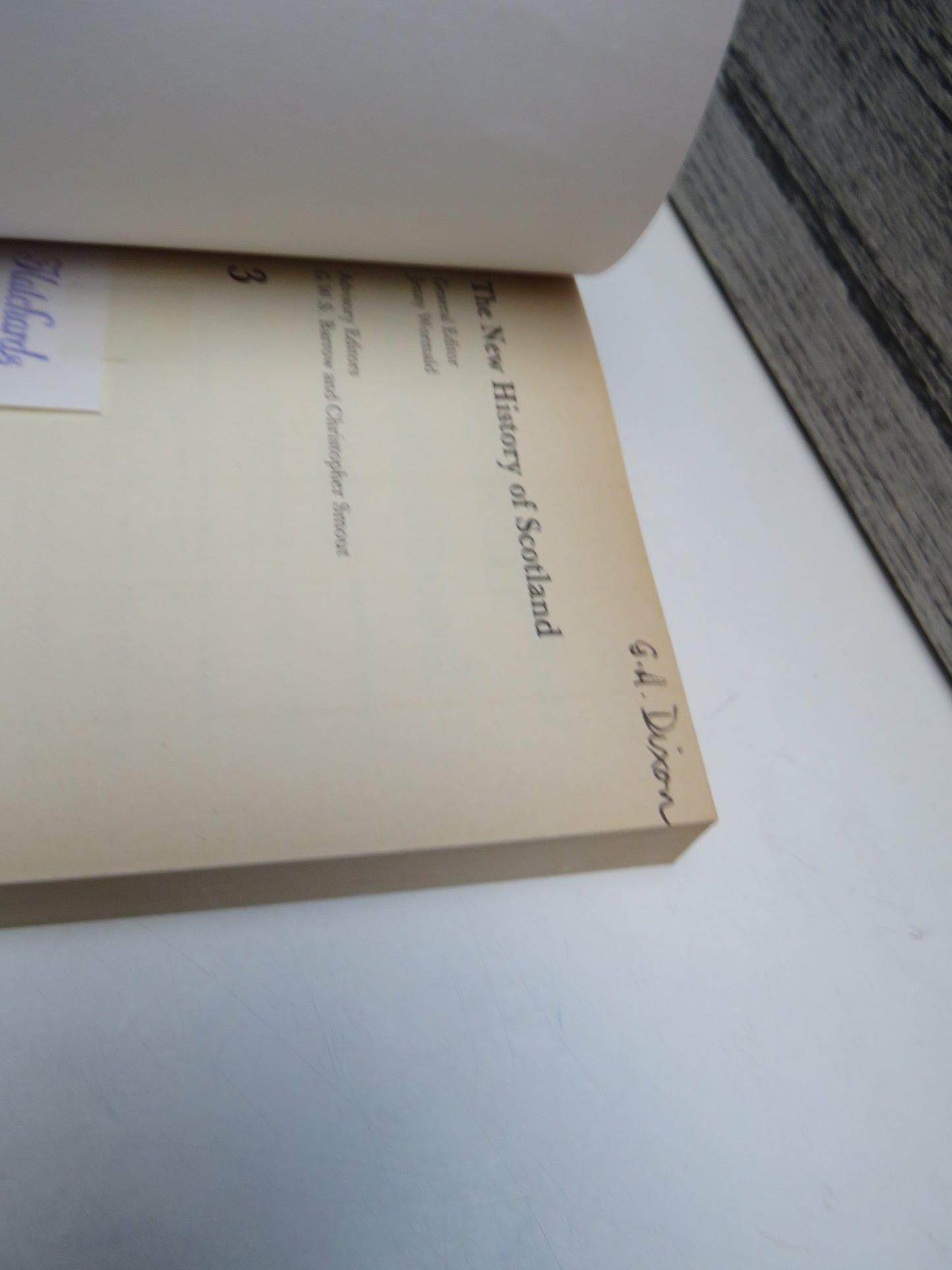 Independence and Nationhood Scotland 1306-1469 By Alexander Grant 1984