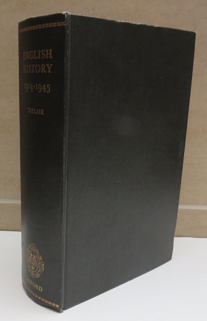 English History 1914-1945 by A. J. P. Taylor, 1966 book image 2