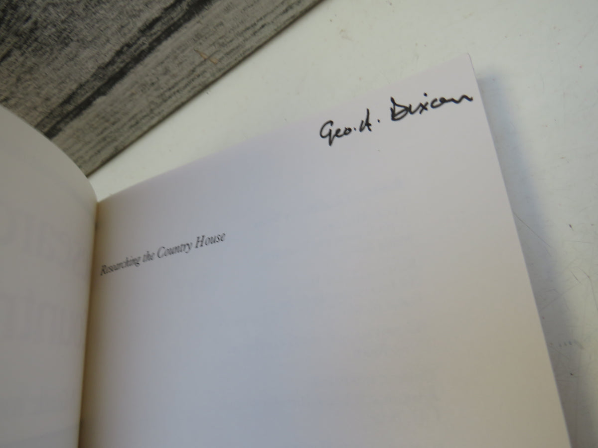 Researching The Country House A Guide For Local Historians By Arthur Elton, Brett Harrison, Keith Wark 1992