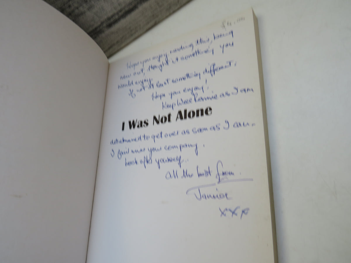 I Was Not Alone By Robert Dick 1997 book image 3