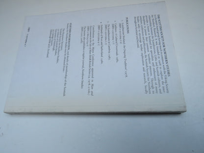 Firthlands of Ross and Sutherland Edited By John R. Baldwin 1986