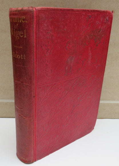 Fortunes of Nigel by Sir Walter Scott, 1897 book image 2