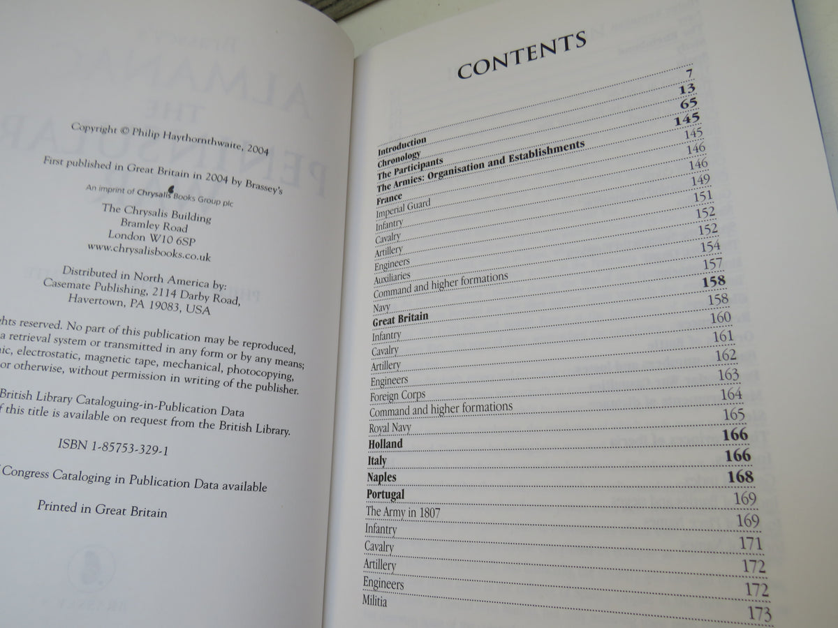 Brassey's Almanac The Peninsular War The Complete Companion To The Iberian Campaigns 1807-14 By Phil book image 5