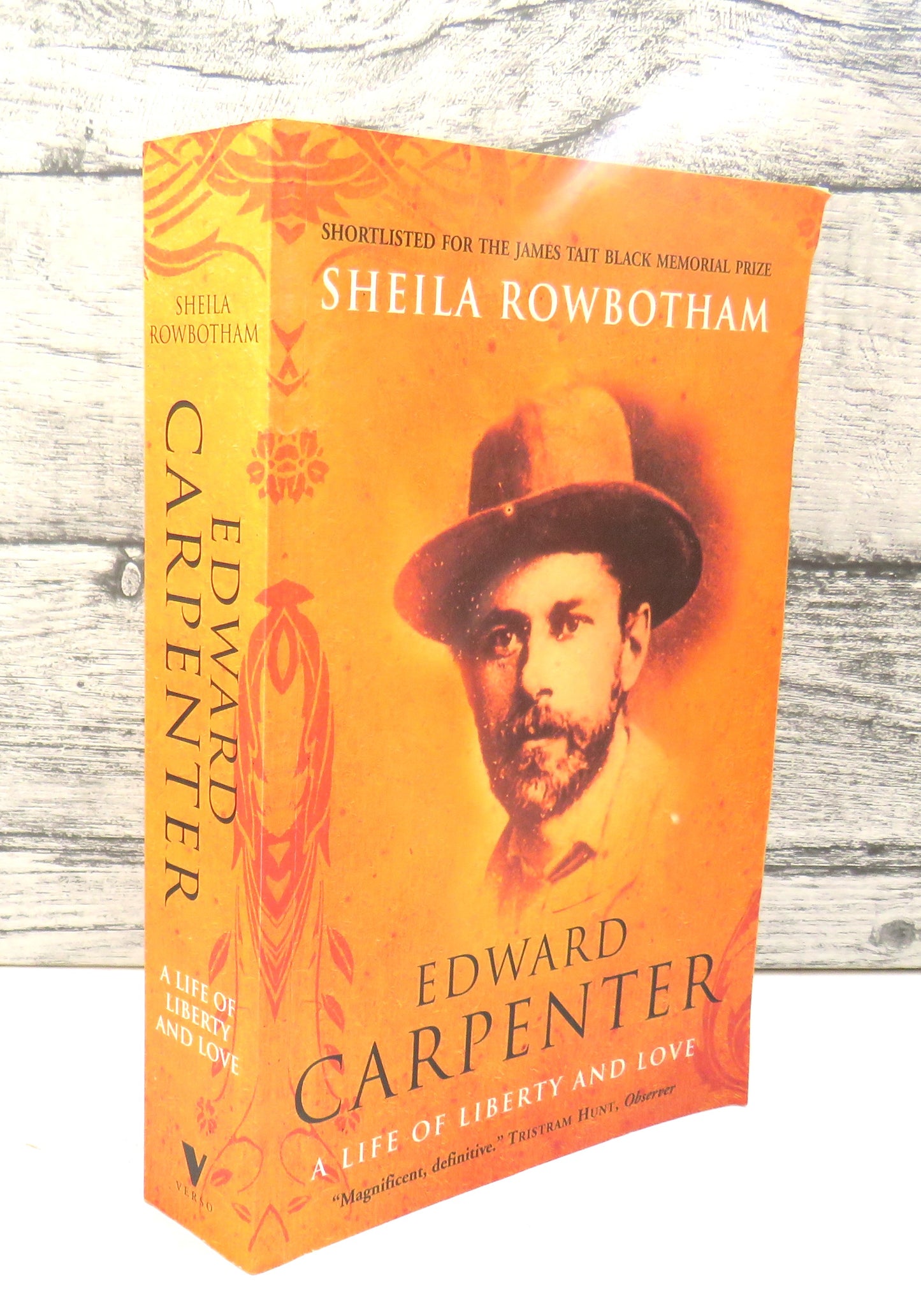 Edward Carpenter: A Life of Liberty and Love BY Sheila Rowbotham 2009, front cover
