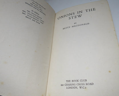 Onions in the Stew by Betty Macdonald book image 4