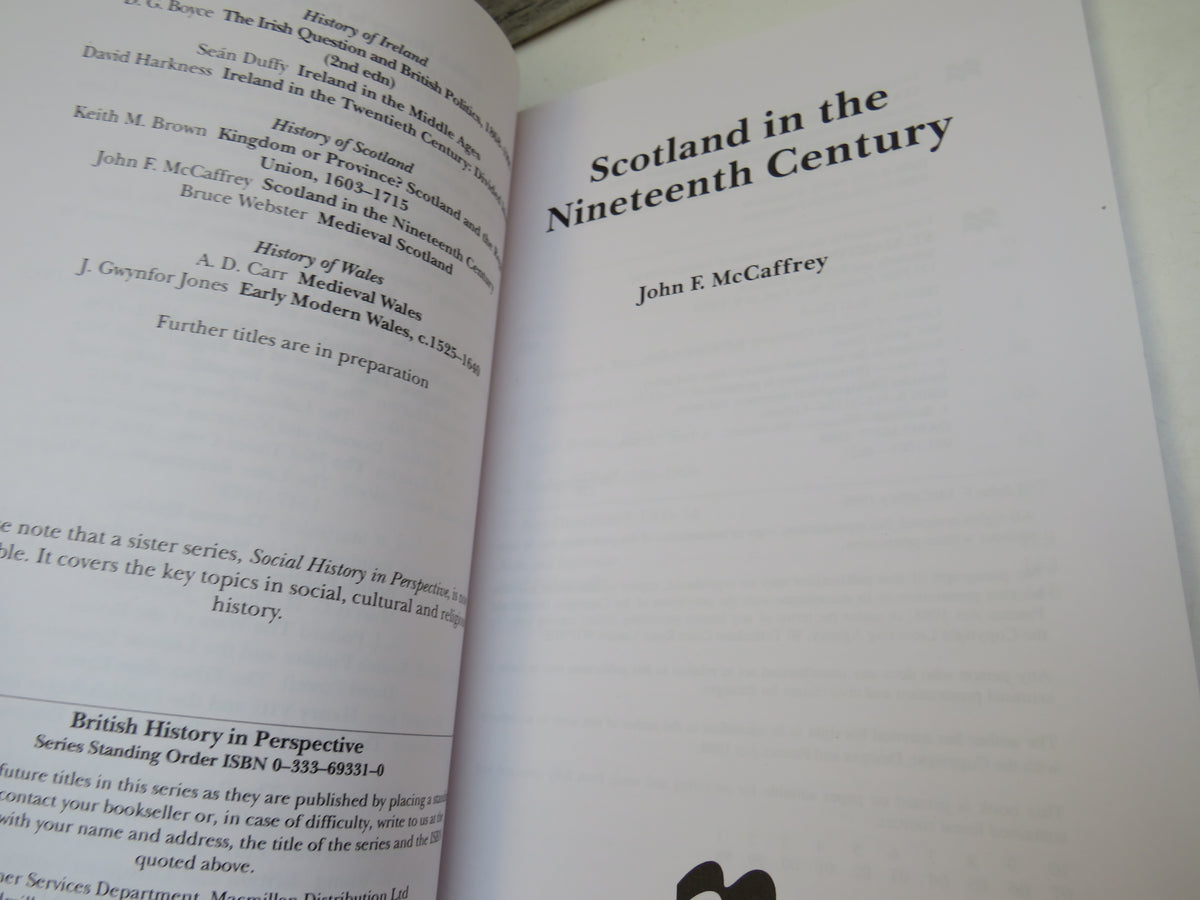 Scotland In The Nineteenth Century By John F. McCaffrey 1998 book image 4