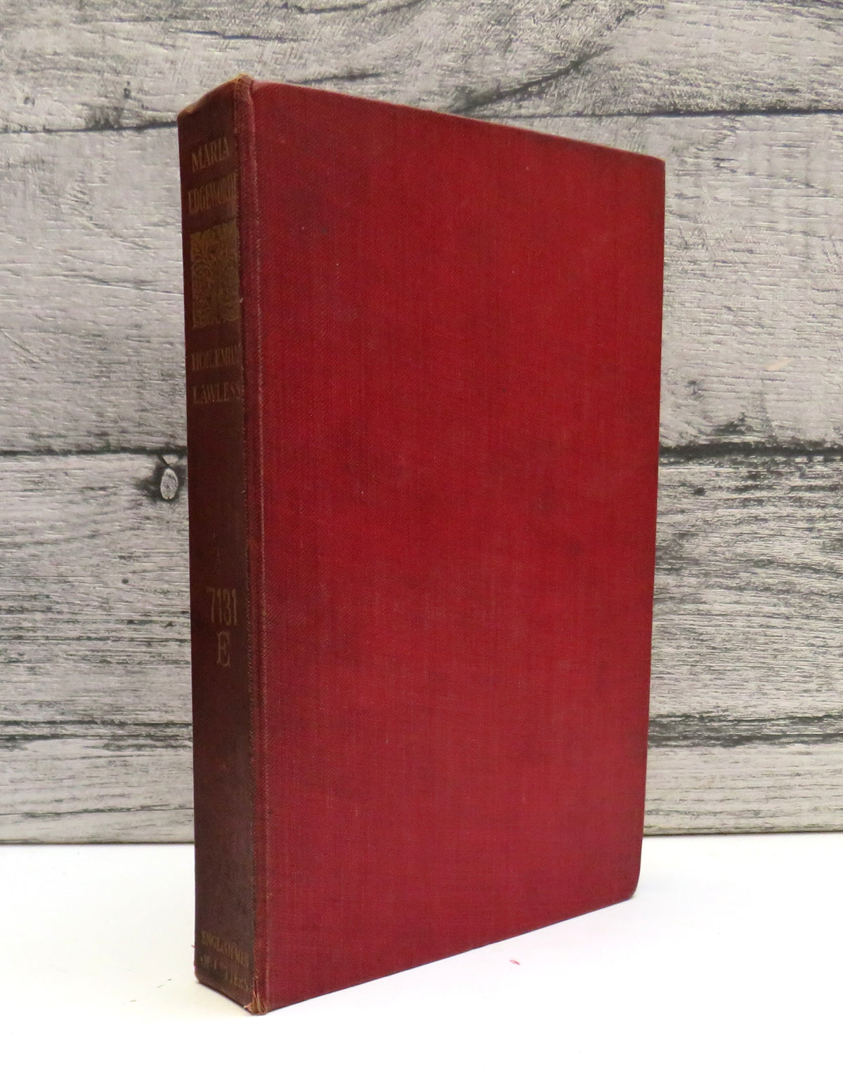 Maria Edgeworth By The Hon. Emily Lawless 1904 "English Men of Letters"