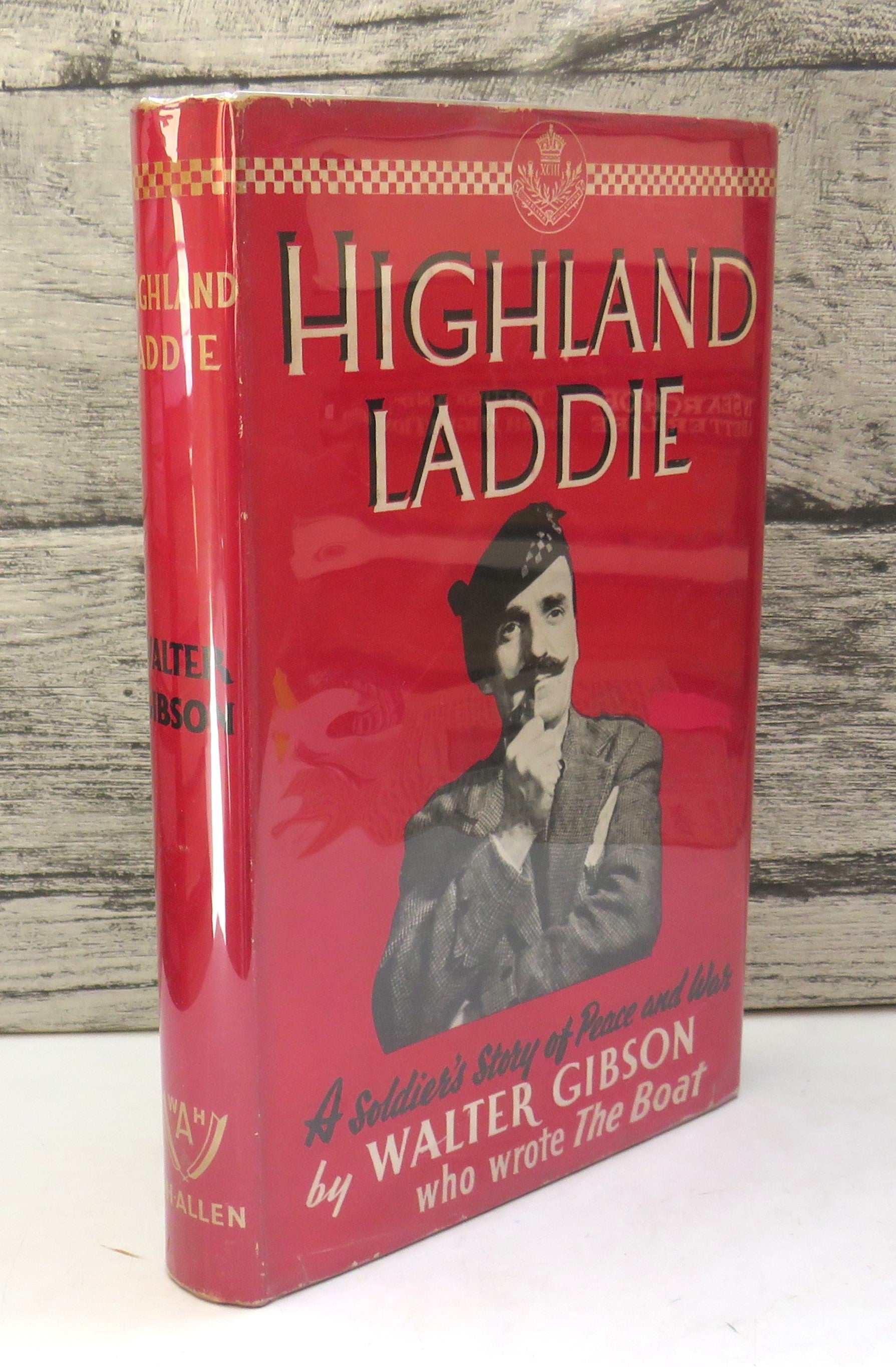 Highland Laddie By Walter Gibson 1954, front cover