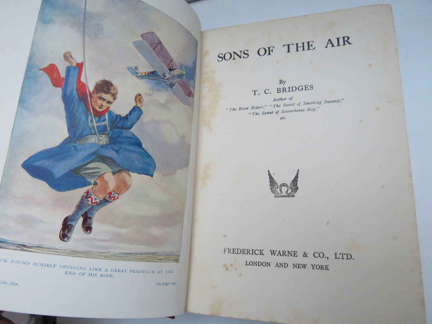 Sons of The Air By T.C. Bridges 1929