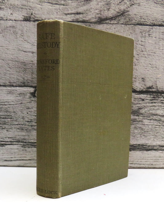 Safe Custody By Dornford Yates 1945 book front cover