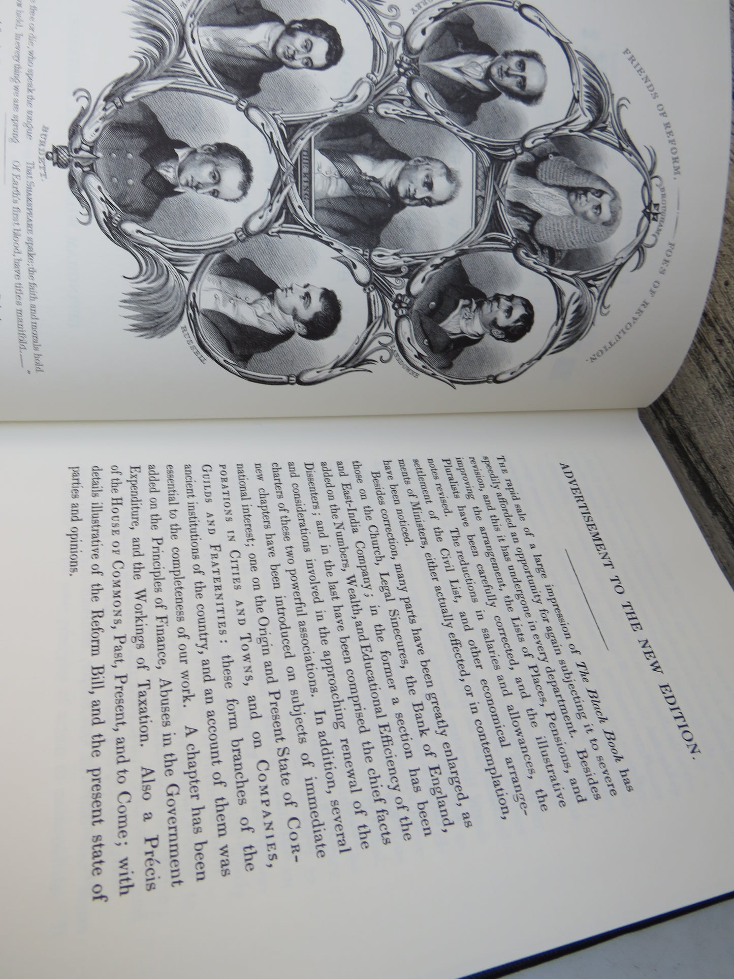 The Extraordinary Black Book An Exposition of Abuses In Church and State Courts of Law, Representation Municipal and Corporate Bodies With A Precis of The House of Commons Past, Present and To Come 1832 - 1970 Reprint, book image 5