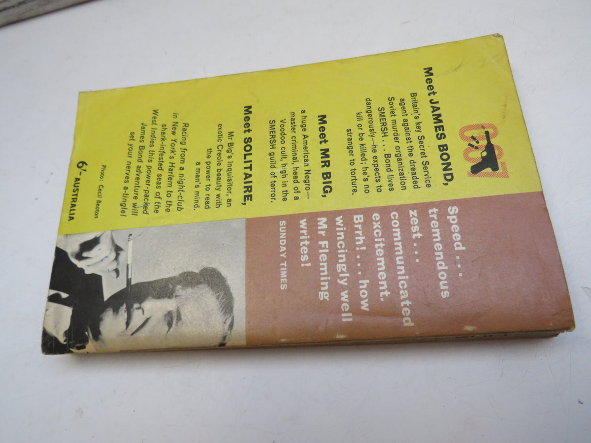 Live and Let Die By Ian Fleming 1965 18th Printing