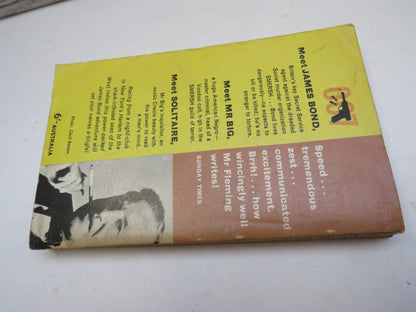 Live and Let Die By Ian Fleming 1965 18th Printing