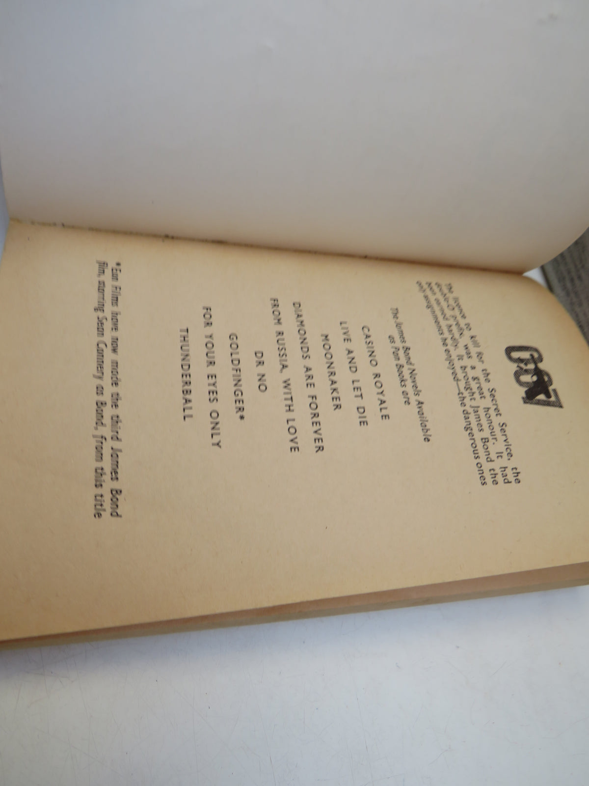 Live and Let Die By Ian Fleming 1965 18th Printing
