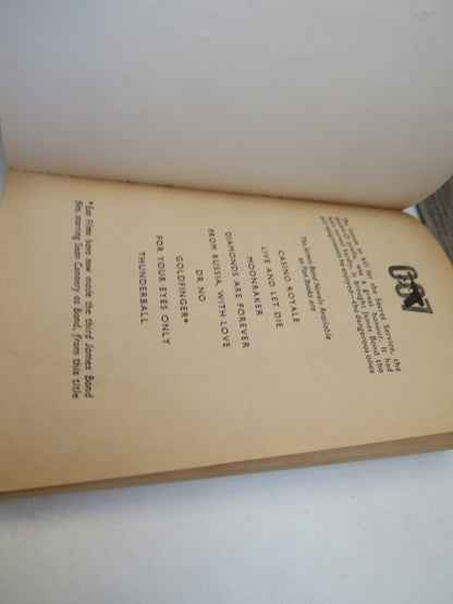 Live and Let Die By Ian Fleming 1965 18th Printing