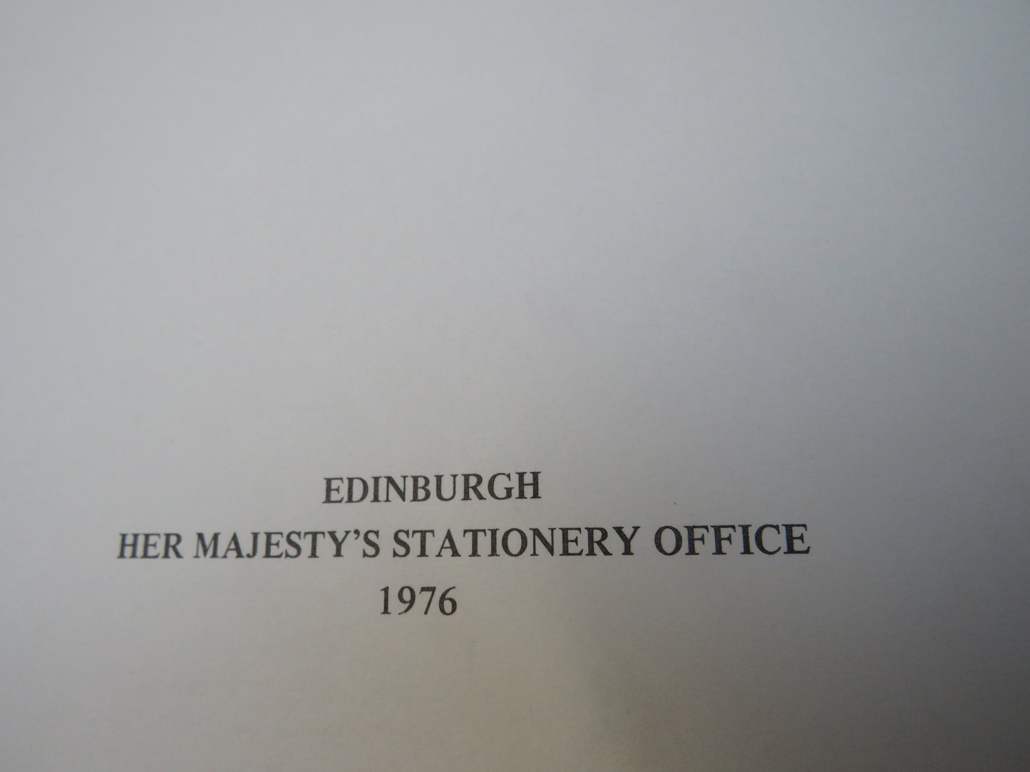 List of American Documents Scottish Record Office 1976, book image 4