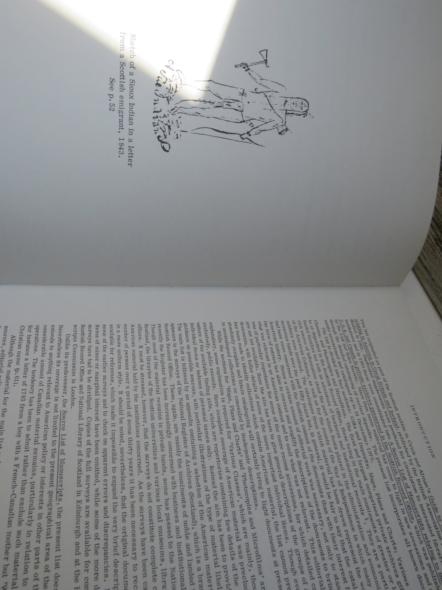 List of American Documents Scottish Record Office 1976, book image 6