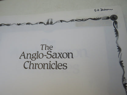 The Anglo-Saxon Chronicles The Authentic Voices of England, From The Time of Julius Caesar To The Co book image 3